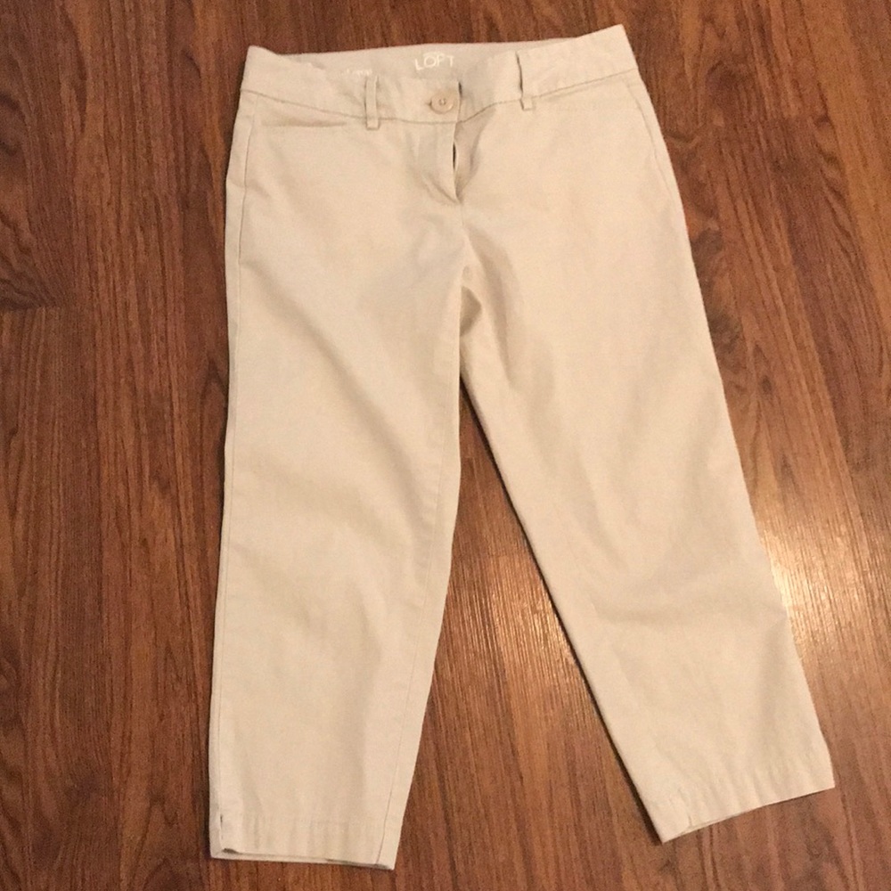 Dress khaki crops
